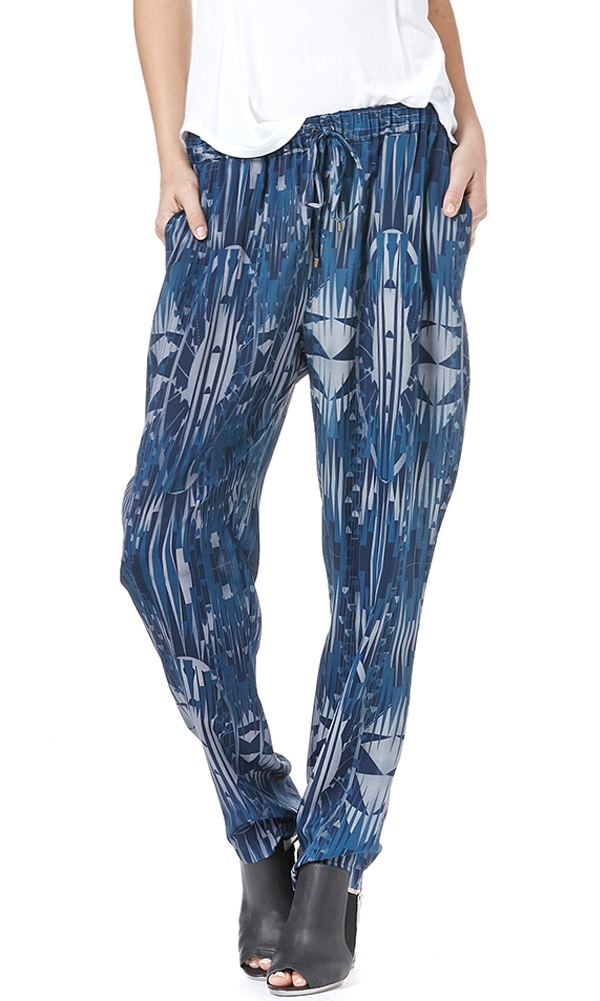 silk pants